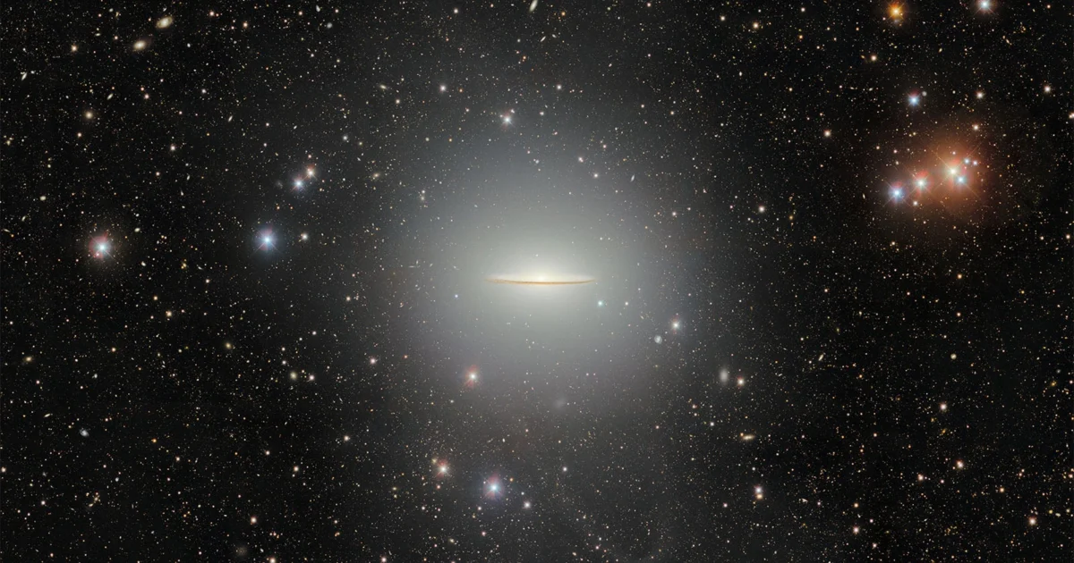 Dark Energy Camera Captures Stunning Detail of Sombrero Galaxy, Revealing Clues to Galactic Mergers and Evolution