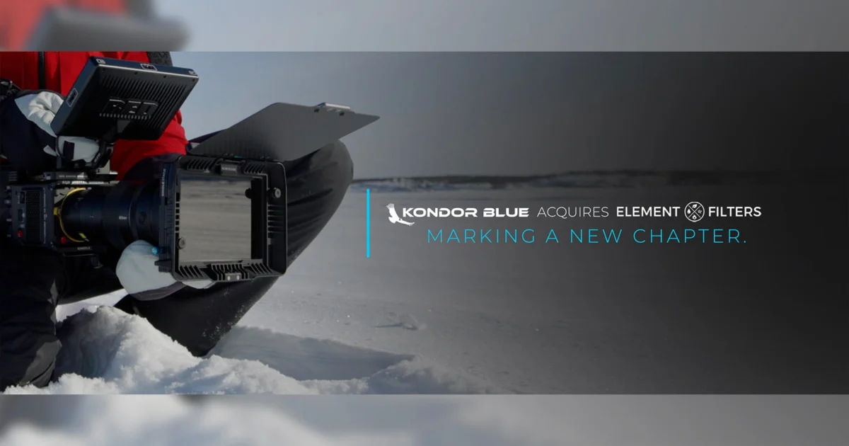 Kondor Blue Acquires Element Filters, Launches FullSpec ND Filters in Major Optical Expansion