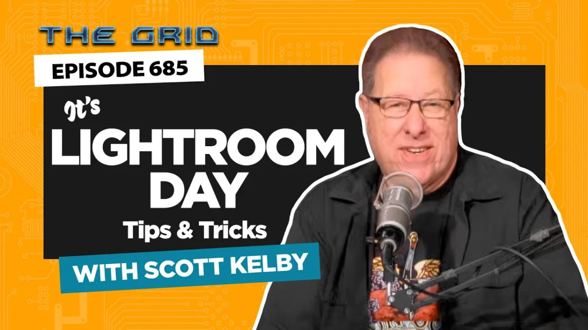 Lightroom Day on The Grid: Scott Kelby Navigates Solo with Essential Editing Insights Amidst Artemis II Antics