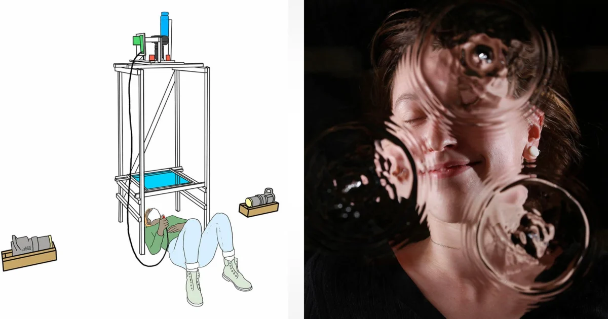 Innovative Water Ripple Portraiture Technique Blends High-Speed Photography with Artistic Distortion
