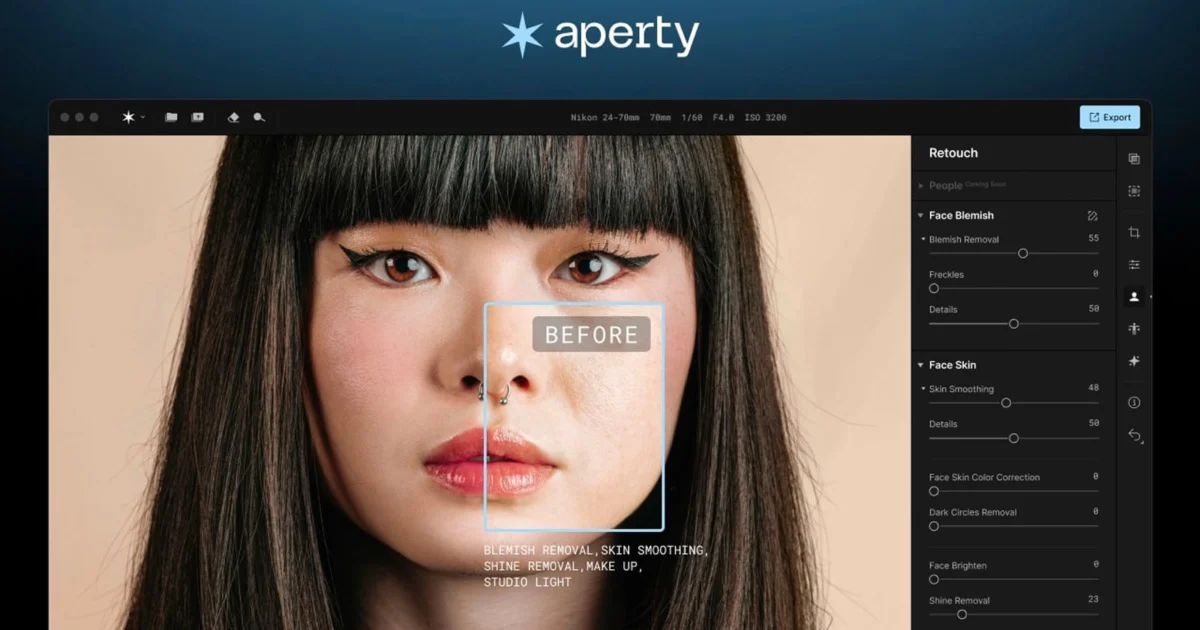 Skylum Discontinues AI Portrait Editor Aperty Less Than a Year After Promising Years of Updates